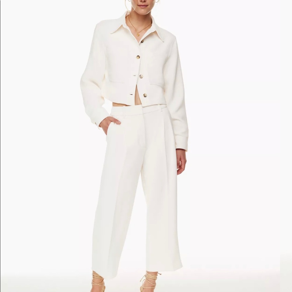 Aritzia Wilfred effortless cropped pant